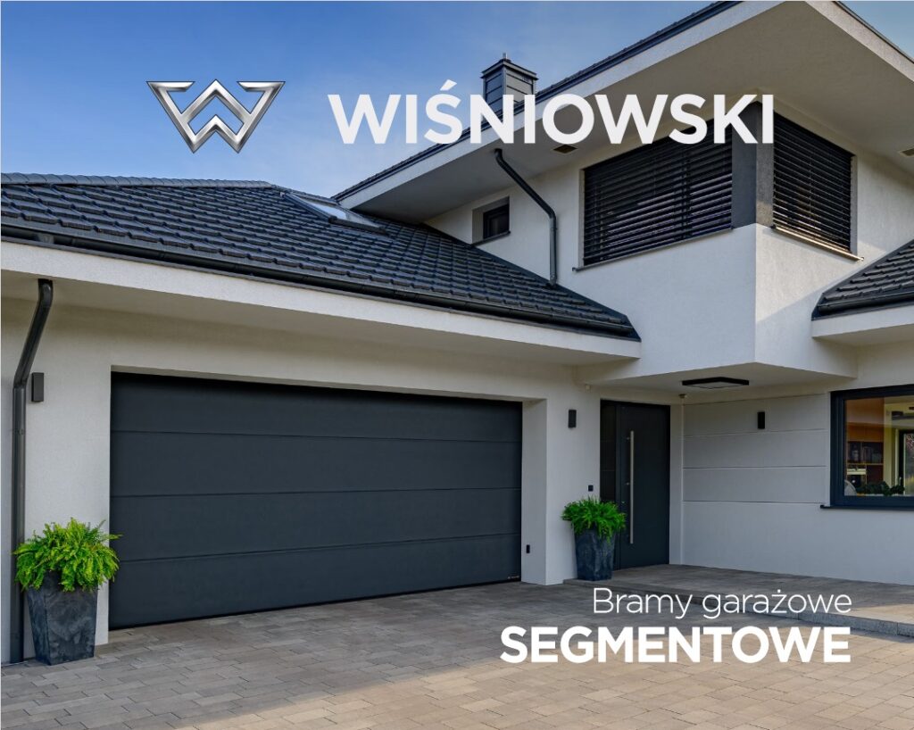 Katalog bram garażowych z montażem firmy Wiśniowski